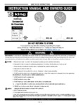 King Electric PFC24_30_CommercialAirCirculators_Installation Manual