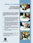 Knife Washing Guide