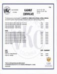 Kosher Certificate-PRIMOR