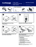 KwikBoost_3-Bay Base Charging Station Instructions KwikBoost_3-Bay Base Charging Station Instructions