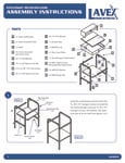 Lavex 257RD2224SS Assembly Instructions
