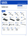 Lavex 257SGCW800 Garden Cart Assembly Instructions