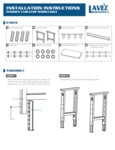 Lavex Industrial Wooden Tabletop Installation Guide