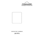 Carpigiani LB RTX Manual