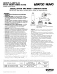 LED PL LAMP A+B  5CCT SELECTABLE G24Q Instructions
