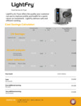 LightFry Cost Savings Sheet LightFry Cost Savings Sheet
