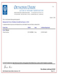 Kosher Certification Letter Kosher Certification Letter