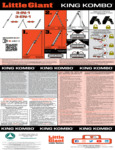 Little Giant King Combo Technical Manual