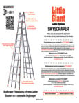 Little Giant Skyscraper Ladder Manual Little Giant Skyscraper Ladder Manual