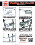 Little Giant Wingspan Wall Standoff Manual Little Giant Wingspan Wall Standoff Manual