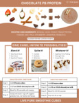 Live Pure Chocolate PB Protein Instructions