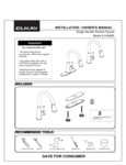Elkay lk6000 Faucet Installation Instructions Elkay lk6000 Faucet Installation Instructions