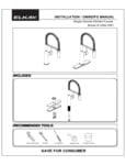Elkay LKV1061 Faucet Installation Instructions