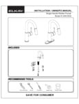 Elkay lkav3032 Faucet Installation Instructions Elkay lkav3032 Faucet Installation Instructions