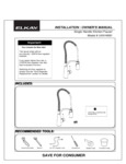 Elkay lkav4061 Faucet Installation Instructions