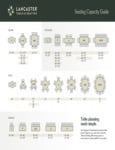 LT&S Seating 164BSCHLBLK 164BSCHLMAH 164BSCHLNAT 164CSCHLBLK 164CSCHLMAH 164CSCHLNATCapacity Guide