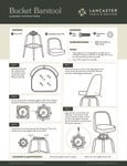 LTS Bucket Barstool Assembly