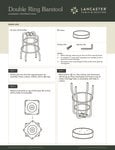 LT&S Double Ring Barstool Assembly Instructions