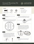 LT&S Ground Mounting Kit Instructions