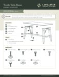LTS_Trestle Bases_InstructionSheets