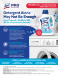 Lysol Linen Scent Laundry Sanitizer Sell Sheet