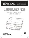 San Jamar Escali M-Series Scale Manual San Jamar Escali M-Series Scale Manual