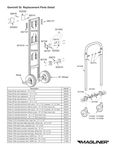 Gemini Convertible Hand Trucks Replacement Parts Detail Sheet Gemini Convertible Hand Trucks Replacement Parts Detail Sheet