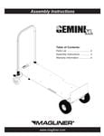 Magliner Gemini XL Assembly Instructions Magliner Gemini XL Assembly Instructions