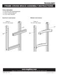 Magliner Two Wheel Hand Truck Frame/Cross Brace Assembly Instructions Magliner Two Wheel Hand Truck Frame/Cross Brace Assembly Instructions