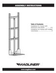 Magliner Two Wheel Hand Truck Vertical Strap Assembly Instructions