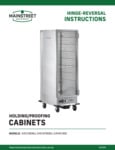 Mainstreet Holding/Proofing Cabinet Door Hinge Reversal Instructions Mainstreet Holding/Proofing Cabinet Door Hinge Reversal Instructions