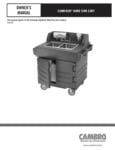 MANUAL - CamKiosk Hand Sink Cart Manual