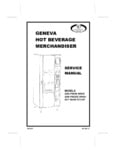Selectivend Hot Beverage Merchandiser Manual