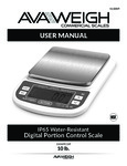 Manual for Avaweigh 334WPC10P Waterproof Portion Scale