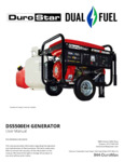 Manual for DuroMax DuroStar DS5500EH Portable Generator