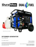 Manual for DuroMax XP1500EH Portable Generator Manual for DuroMax XP1500EH Portable Generator
