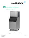 Manual for Ice-O-Matic Elevation Series Cube Ice Maker