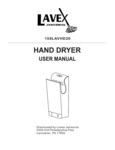 Manual for Lavex Janitorial 158LAVHD20 Hand Dryers Manual for Lavex Janitorial 158LAVHD20 Hand Dryers