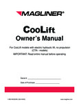 Manual for Magliner CTA Series Manual for Magliner CTA Series