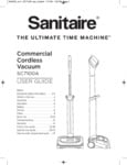 Manual for Sanitaire SC7100A Vacuum Machine Manual for Sanitaire SC7100A Vacuum Machine