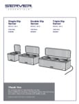 Manual for Server DI-1 2 3 Condiment Warmer