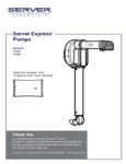 Manual for Server Express Pumps Manual for Server Express Pumps