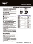Manual for Vollrath VBB Refrigerated Beverage Dispensers