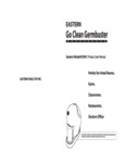 Germbuster 3950 Go Clean Manual Germbuster 3950 Go Clean Manual