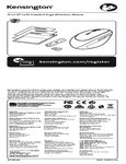 Manual KENSINGTON PRO FIT LEFT-HANDED ERGO WRLS MOUSE Manual KENSINGTON PRO FIT LEFT-HANDED ERGO WRLS MOUSE