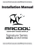 Mr. Cool Signature AC Condenser Manual Mr. Cool Signature AC Condenser Manual