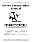 Mr. Cool MGM80 Gas Furnace Manual Mr. Cool MGM80 Gas Furnace Manual