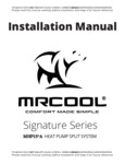 Mr. Cool Signature Heat Pump Manual Mr. Cool Signature Heat Pump Manual