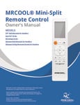 mini split remote control manual