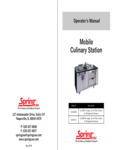 Spring USA Mobile Culinary Station